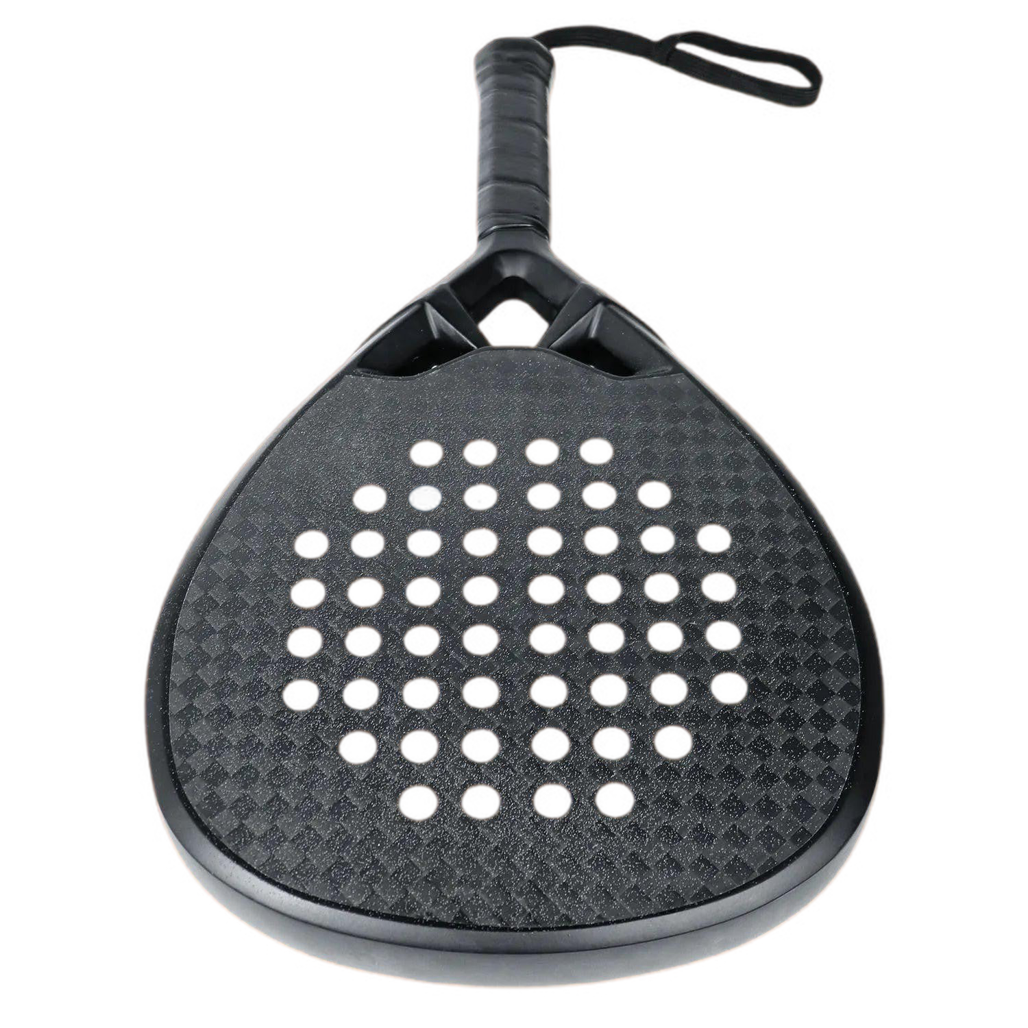 Raquette de Padel AMASPORT Pro Full Carbon 18K - Forme Diamant, EVA Soft 38mm