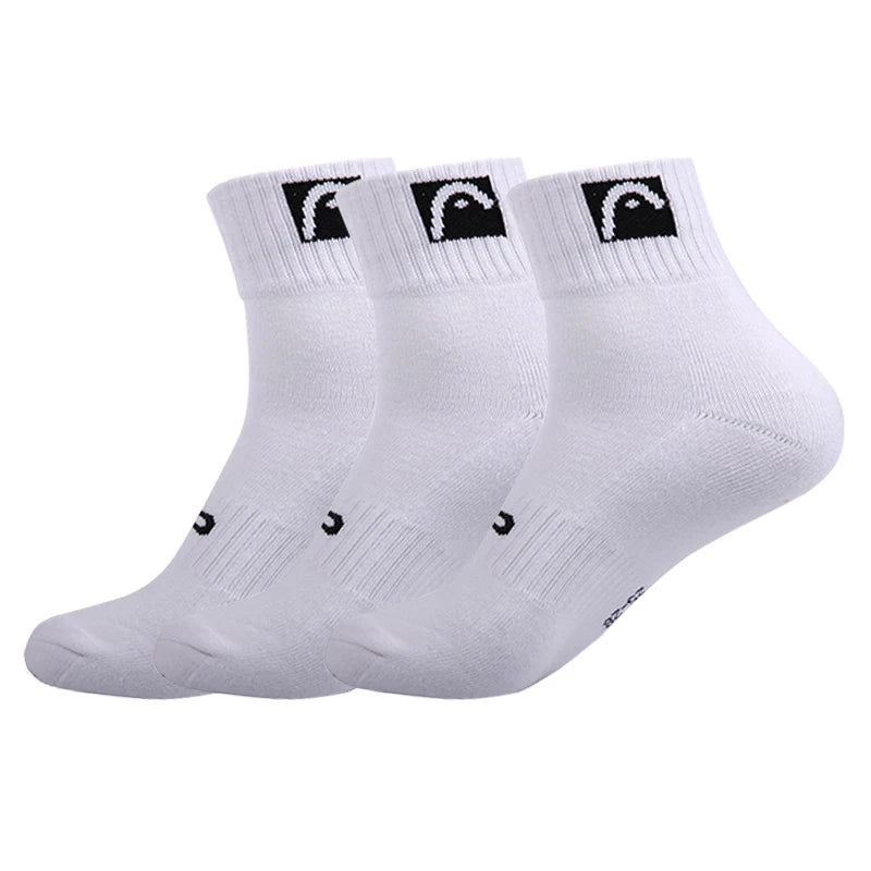 Lot de 3 Paires de Chaussettes Unisexe HEAD - Coton et Renforcées