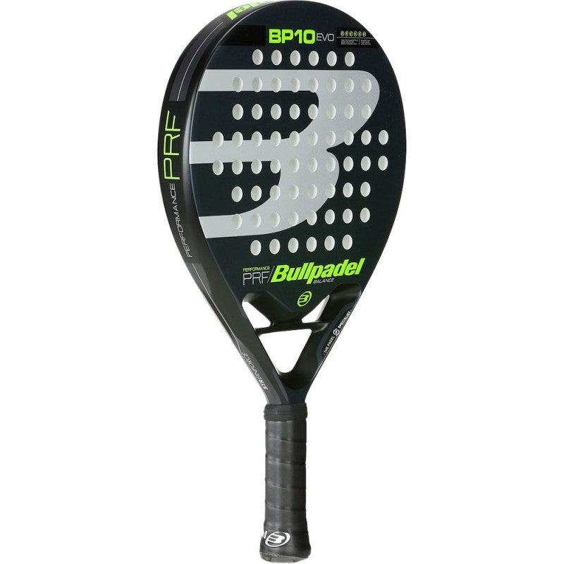 Raquette de Padel BULLPADEL BP10 EVO 22 - Fibre de Carbone, Performance et Durabilité